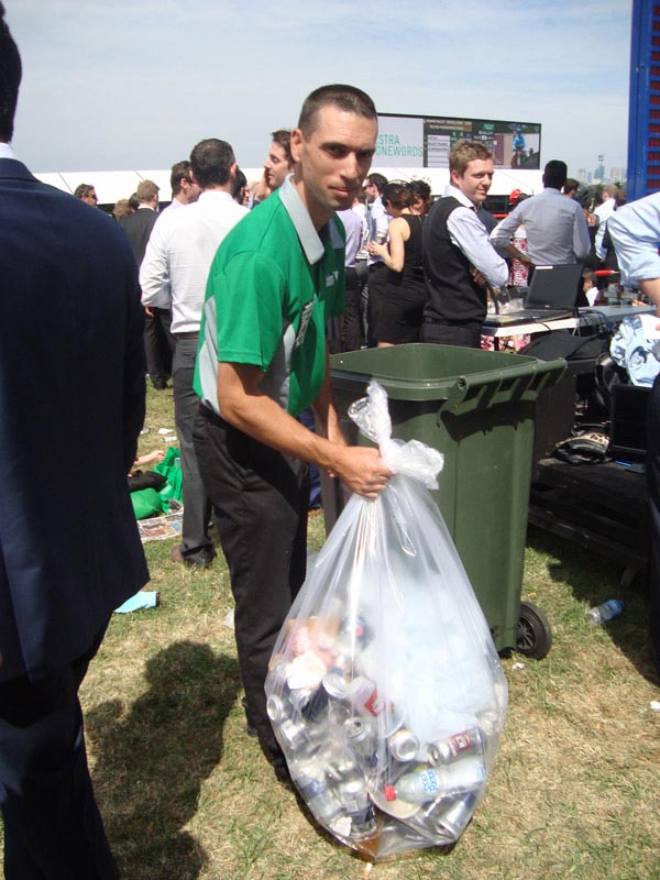 Clean Event Staff Member